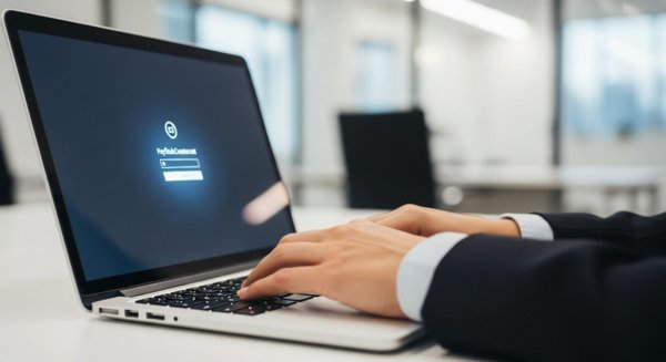 Logging into employee portal